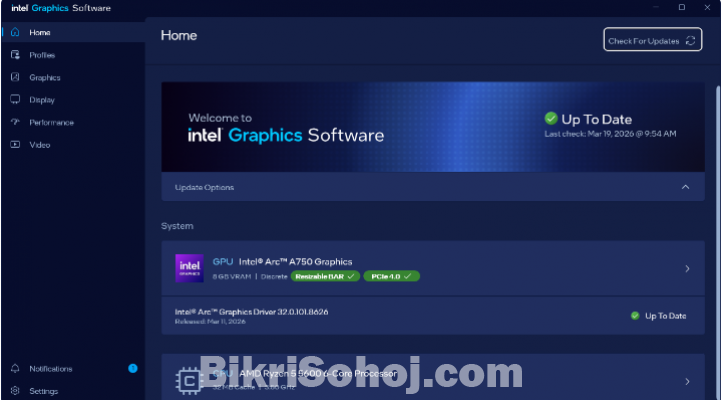 R 5 5600 and intel arc a750 gpu